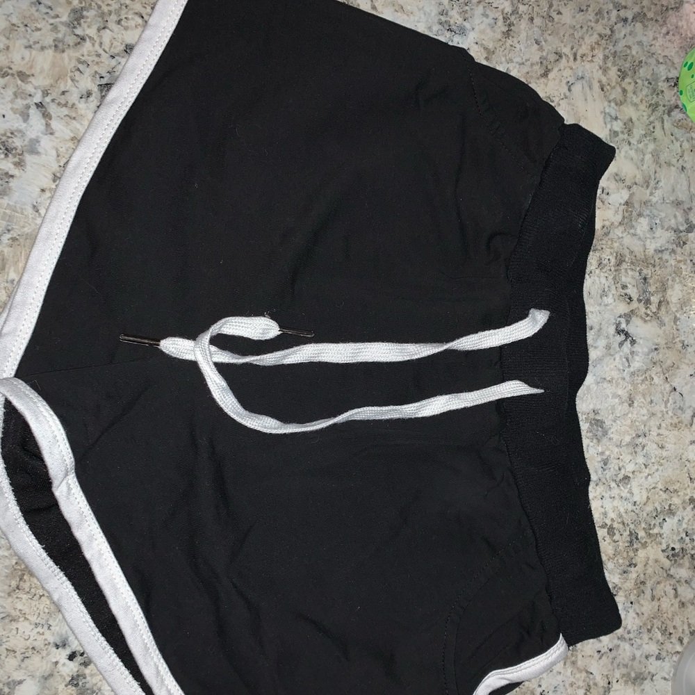 Black shorts